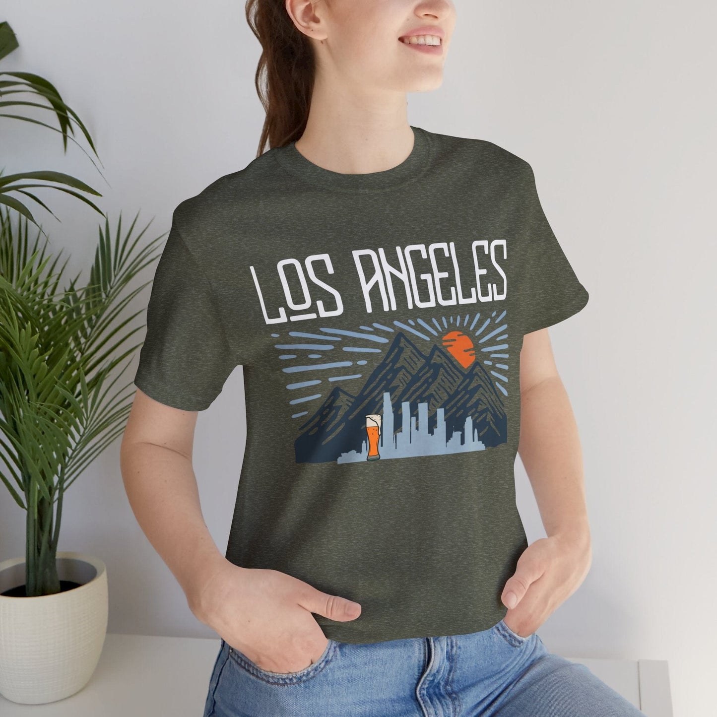 Los Angeles Beer Skyline Tee