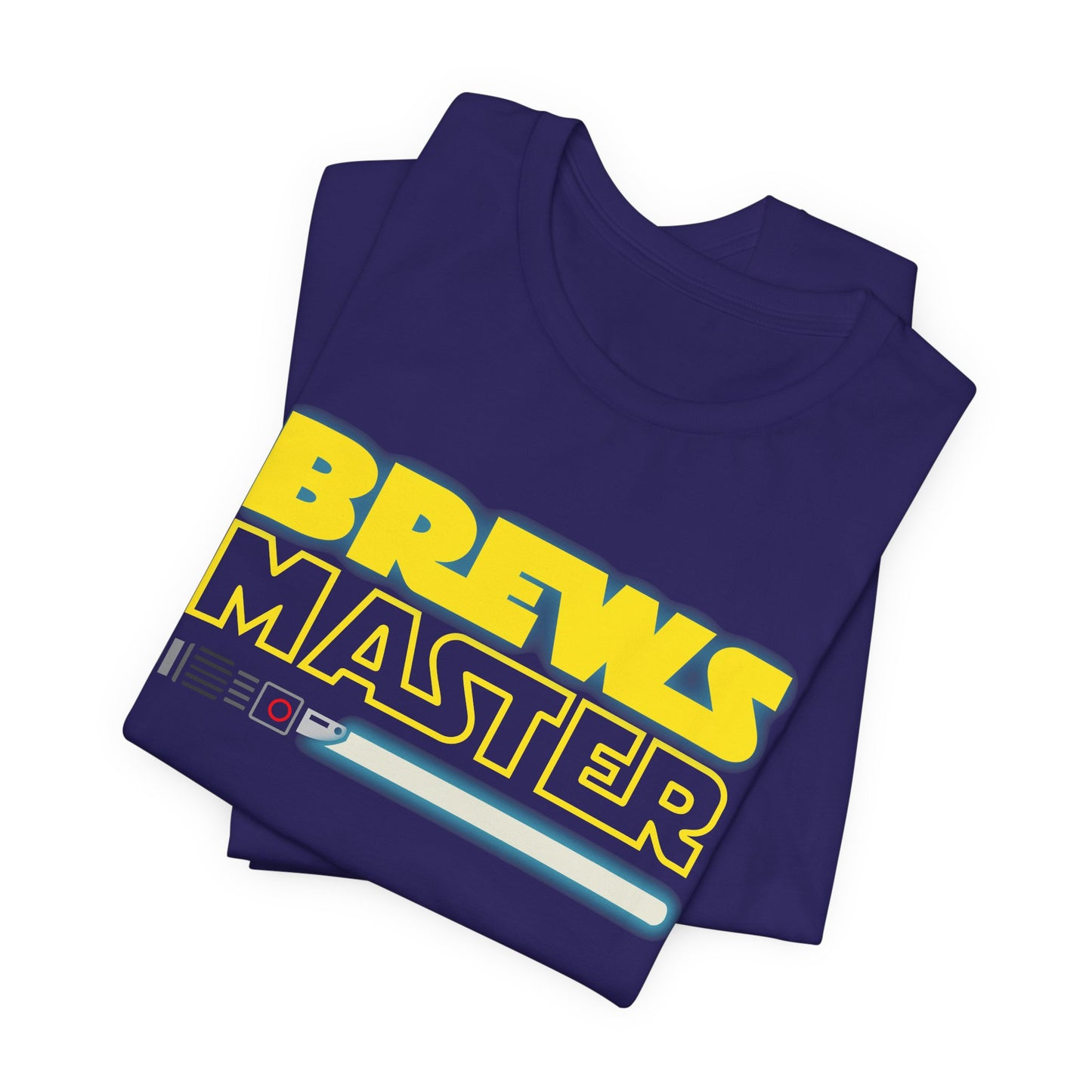 Brews Master T-Shirt – Beer Jedi Graphic Tee, Funny Drinking Shirt, Unisex Streetwear