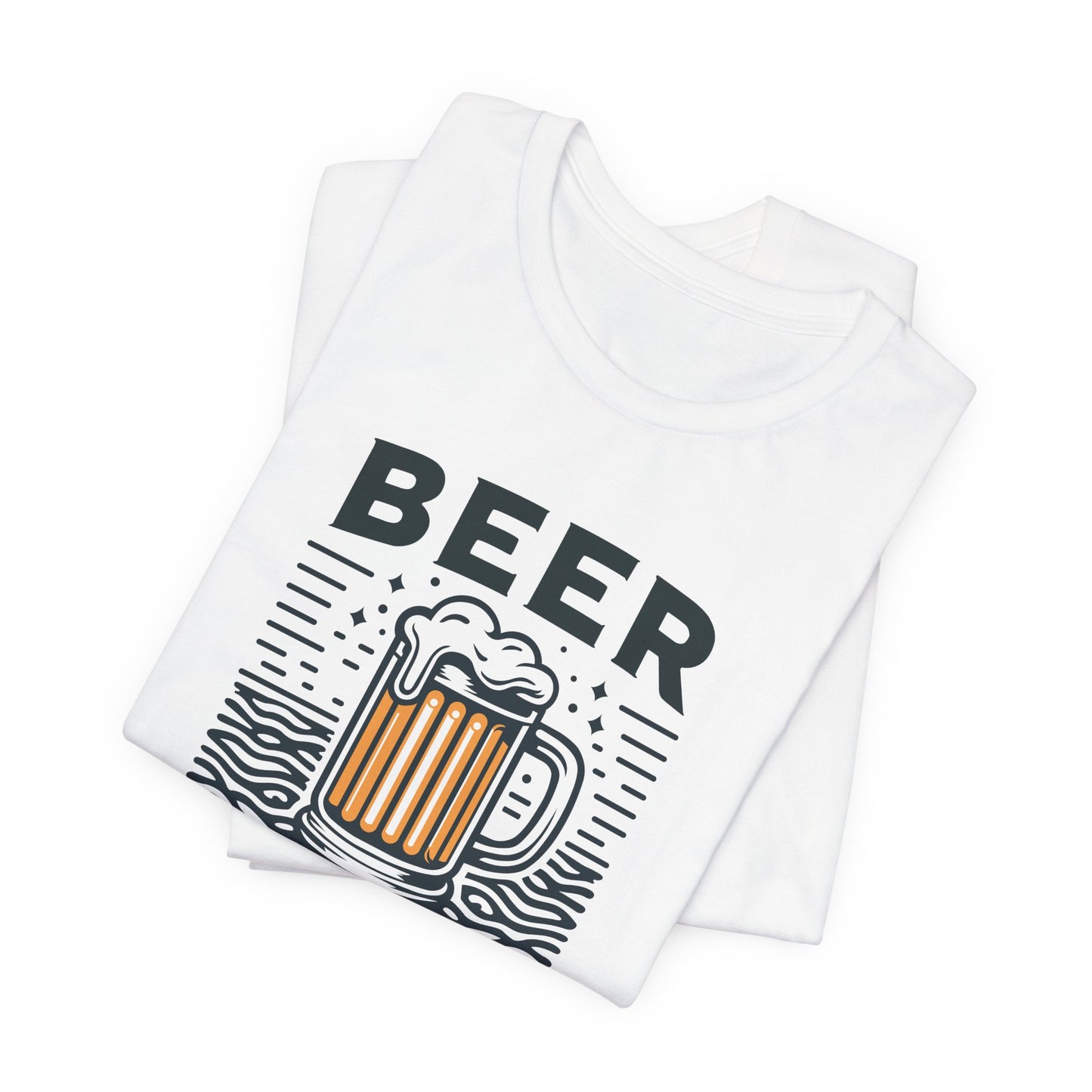 Beer Vibes Tee – Chill Mug Graphic Shirt for Craft Lovers & Brewery Days