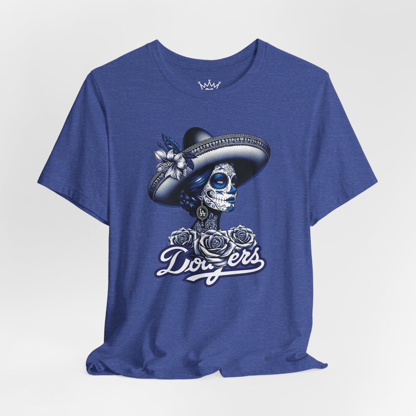 LA Catrina Shirt – Día de los Muertos Inspired Los Angeles Tee (Bella+Canvas Women’s Cut)