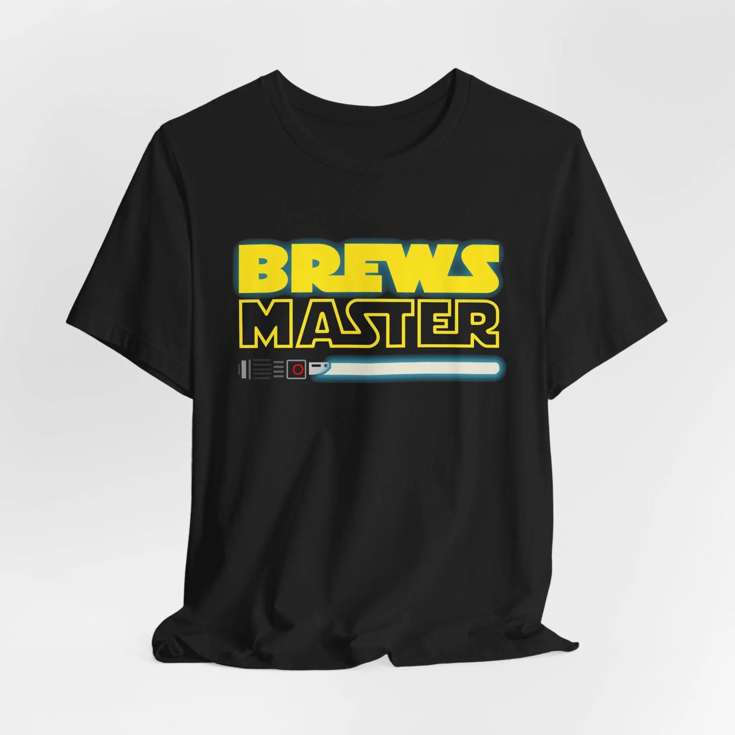 Brews Master T-Shirt – Beer Jedi Graphic Tee, Funny Drinking Shirt, Unisex Streetwear Printify