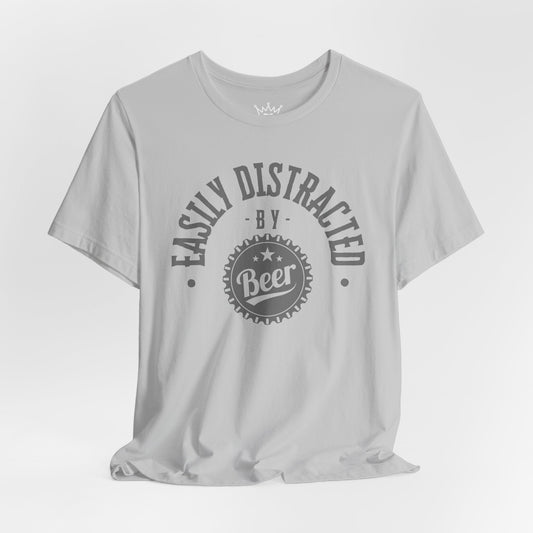 Easily Distracted by Beer Tee