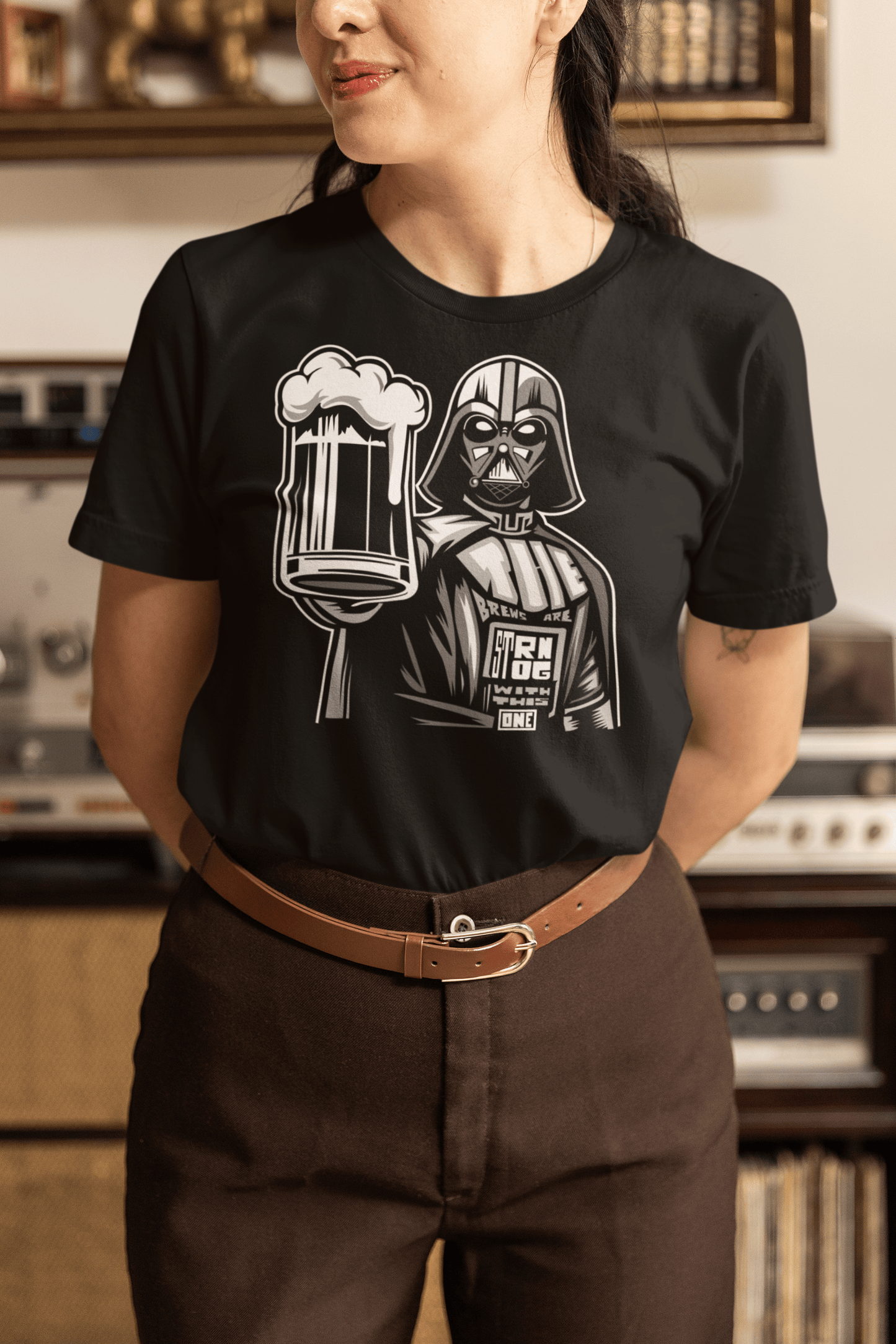 The Brews Are Strong T-Shirt – Funny Sci-Fi Beer Tee for Craft Brew Lovers