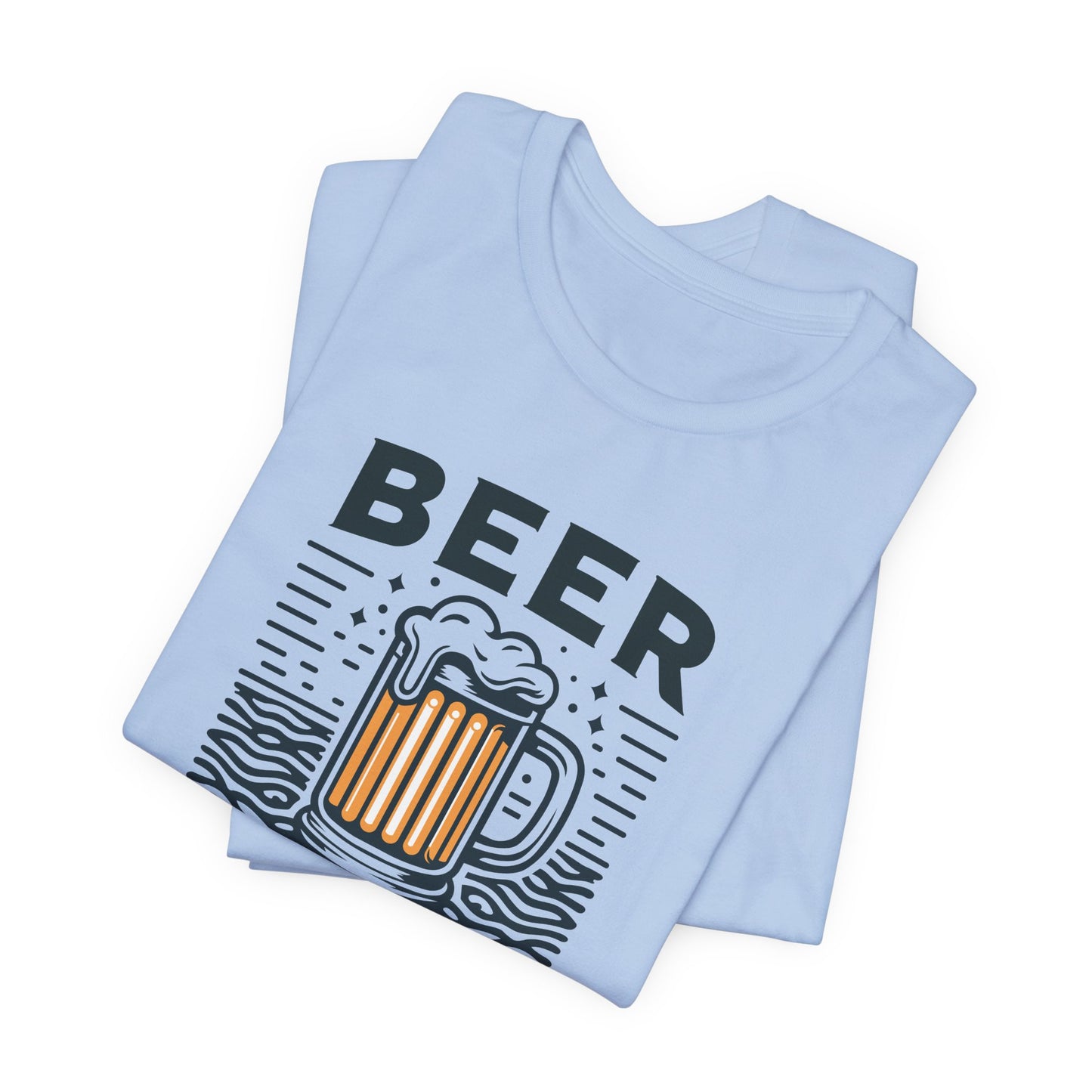 Beer Vibes Tee – Chill Mug Graphic Shirt for Craft Lovers & Brewery Days