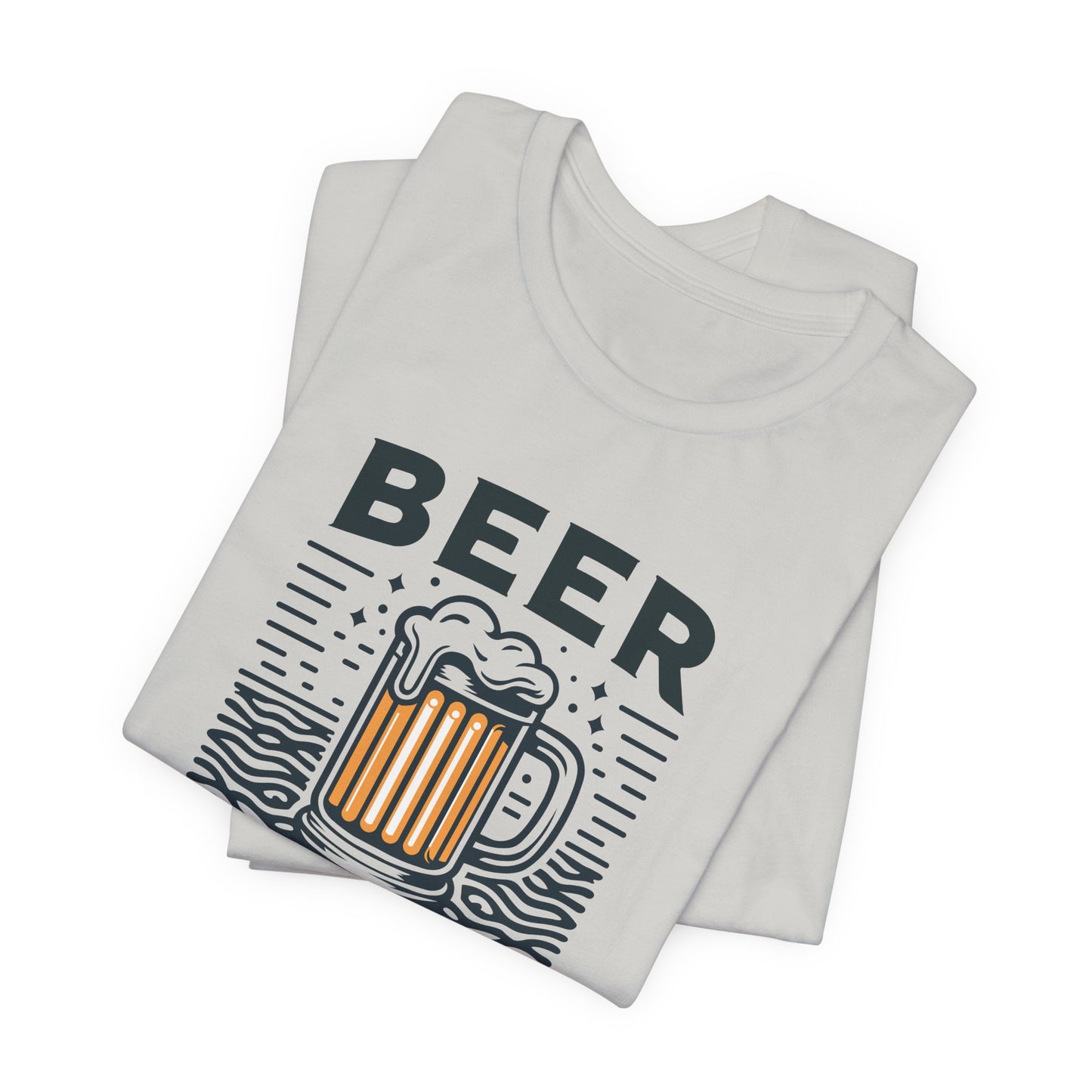 Beer Vibes Tee – Chill Mug Graphic Shirt for Craft Lovers & Brewery Days