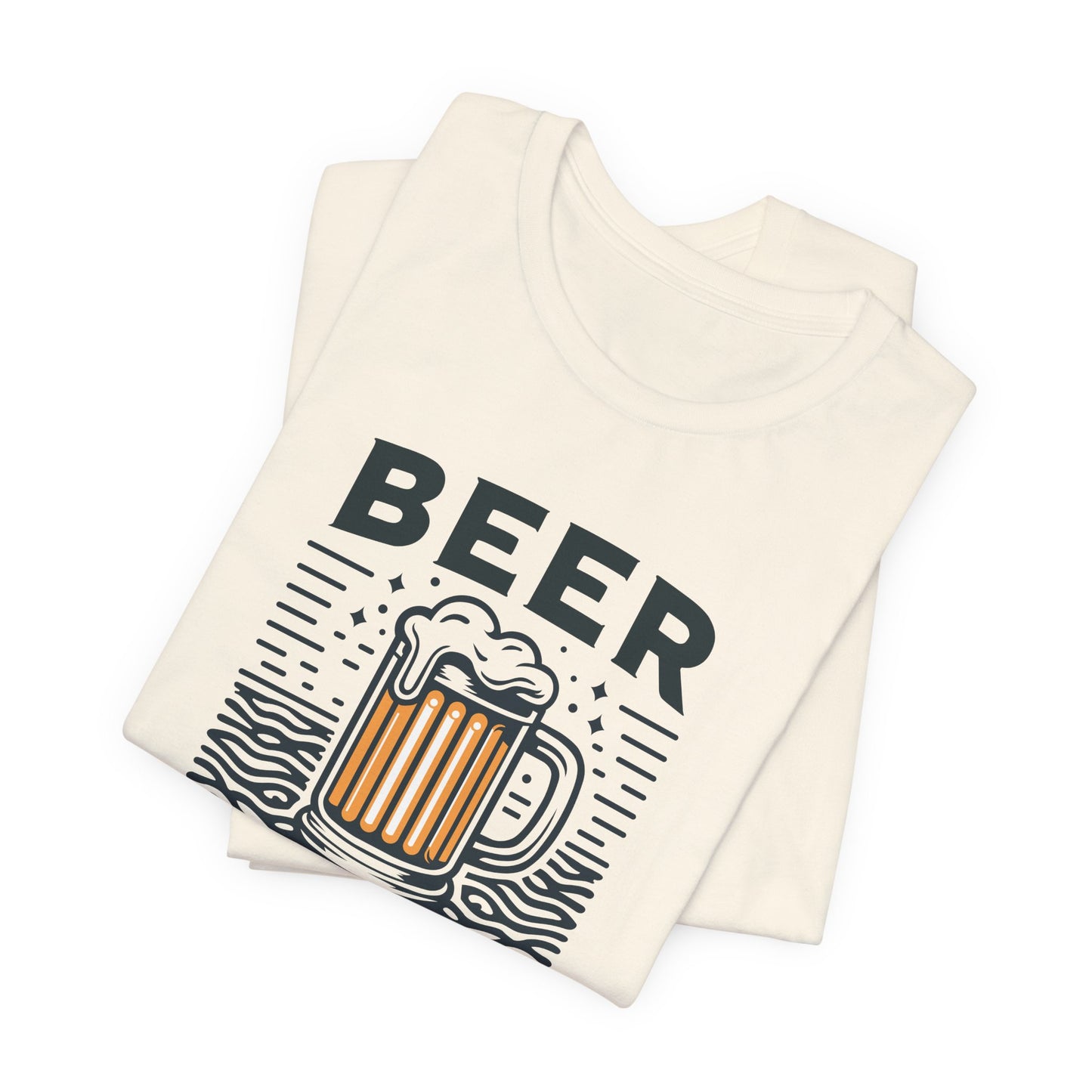 Beer Vibes Tee – Chill Mug Graphic Shirt for Craft Lovers & Brewery Days