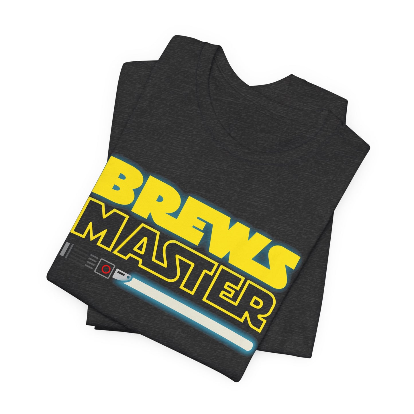Brews Master T-Shirt – Beer Jedi Graphic Tee, Funny Drinking Shirt, Unisex Streetwear