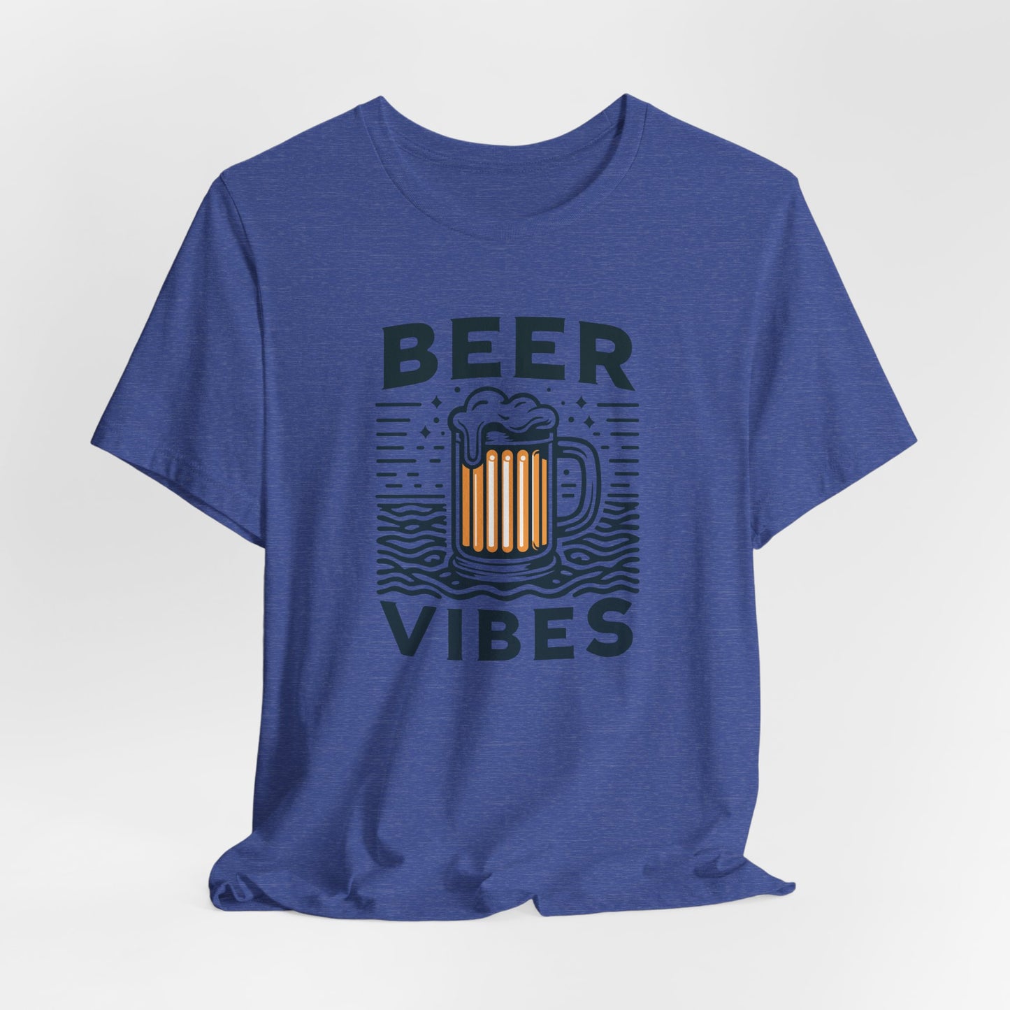 Beer Vibes Tee – Chill Mug Graphic Shirt for Craft Lovers & Brewery Days