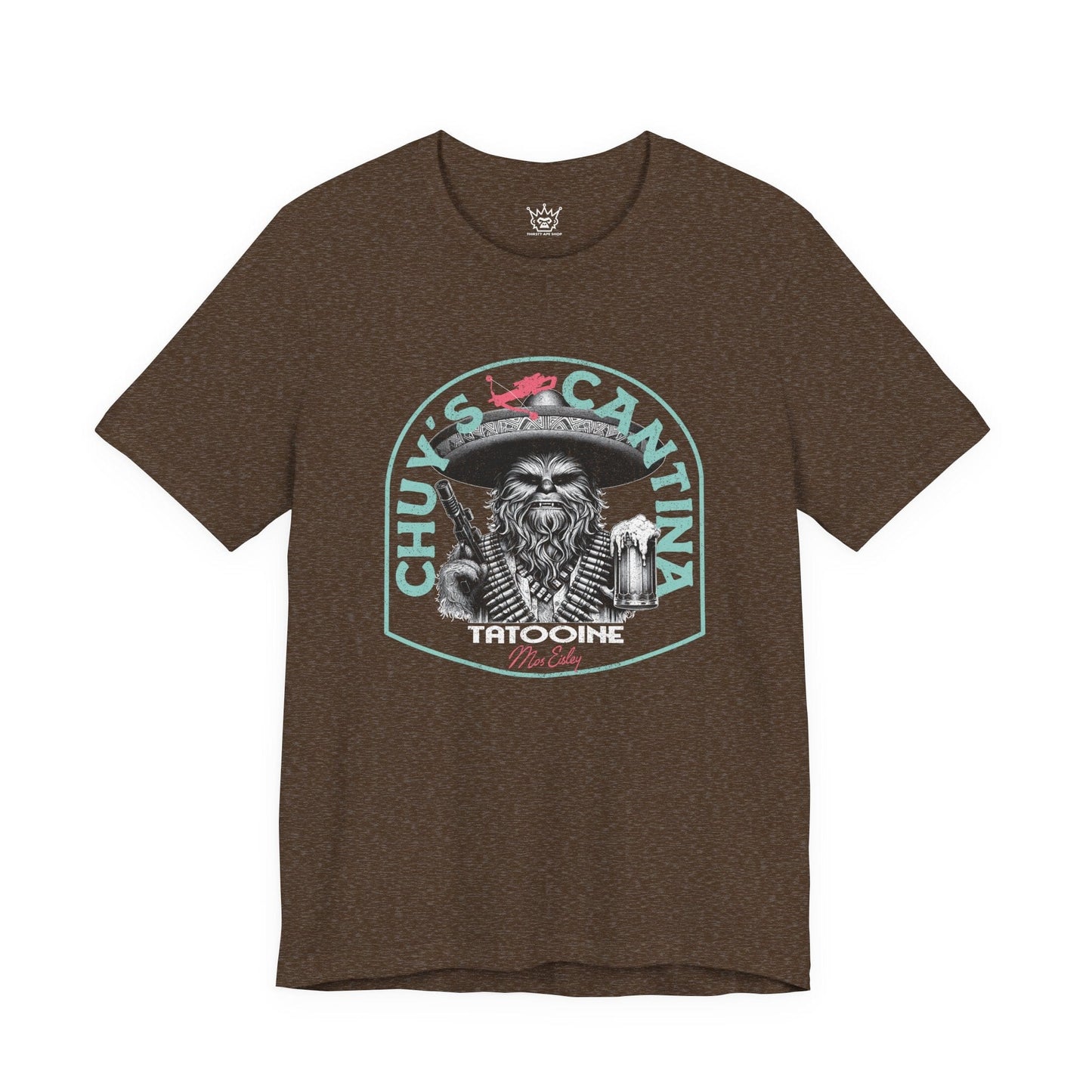 Chuy’s Cantina T-Shirt – Retro Galactic Bar Tee for Star-Themed Beer & Cantina Lovers