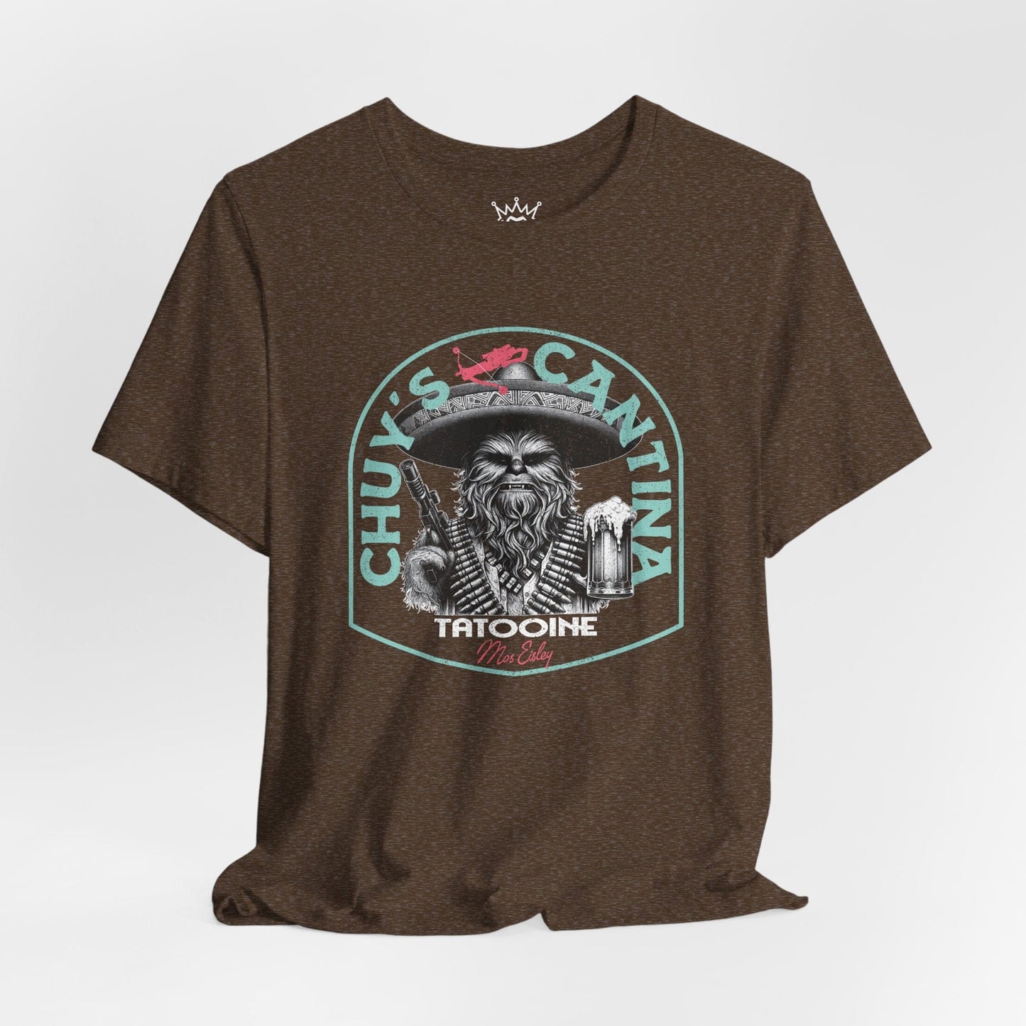 Chuy’s Cantina T-Shirt – Retro Galactic Bar Tee for Star-Themed Beer & Cantina Lovers