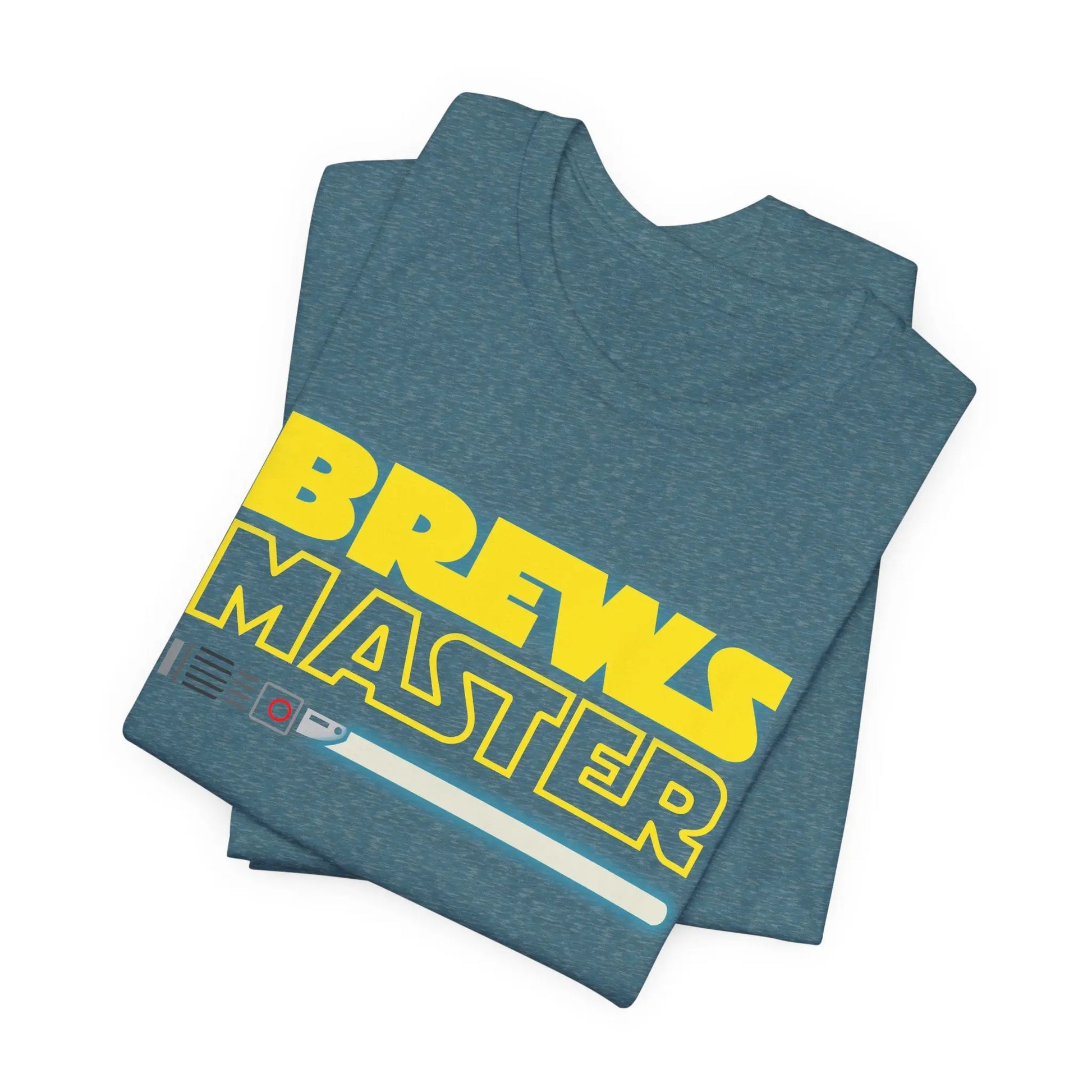 Brews Master T-Shirt – Beer Jedi Graphic Tee, Funny Drinking Shirt, Unisex Streetwear Printify