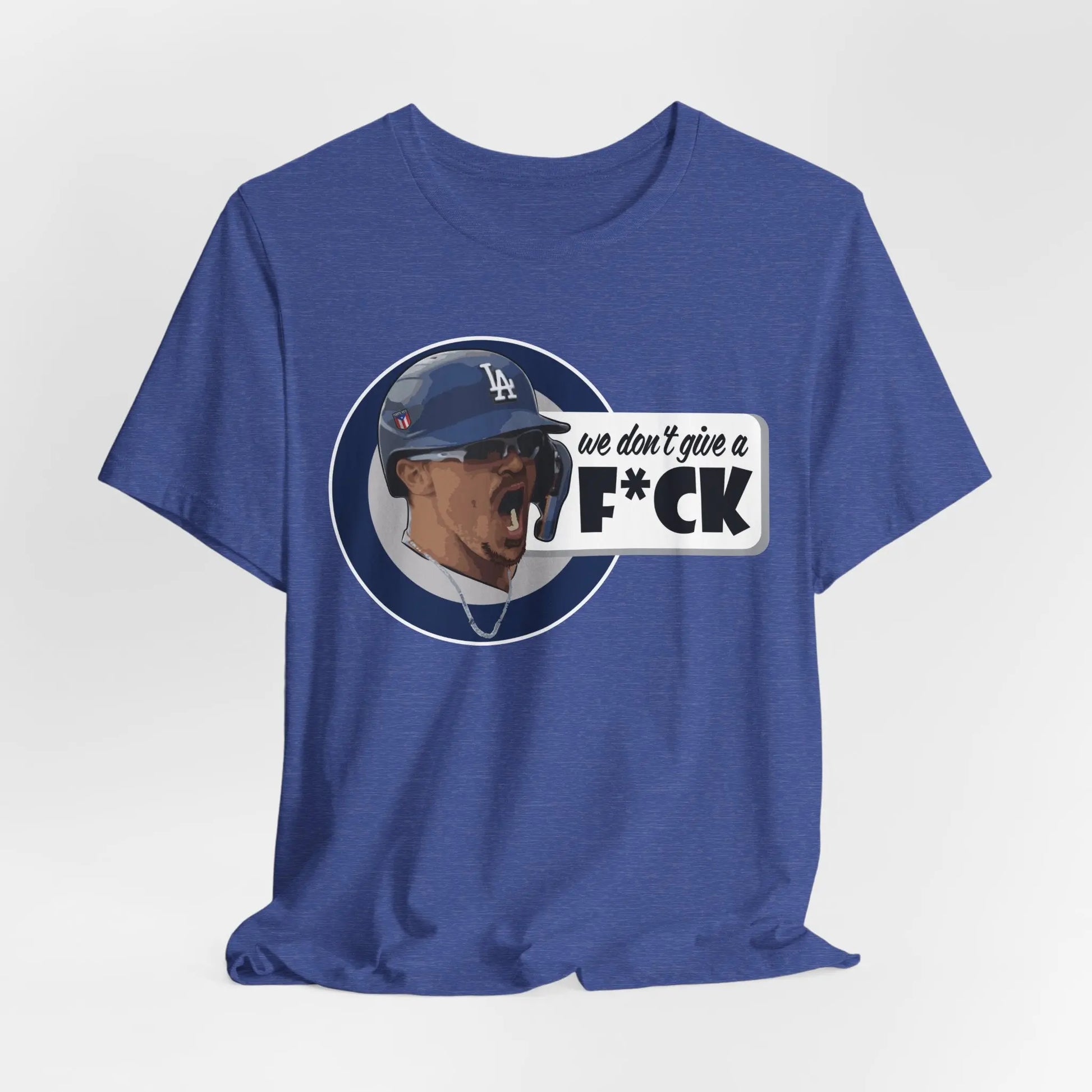 Kike Hernandez "We Don’t Give a F*ck" T-Shirt – Limited Edition Dodgers Apparel, Bold Graphic Unisex Tee Printify