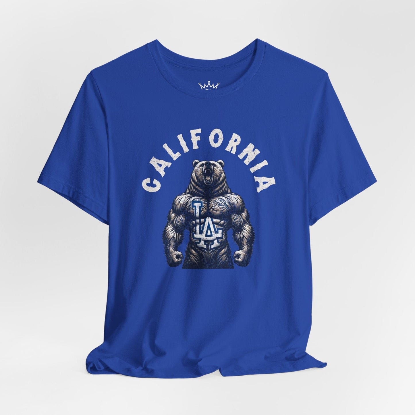 California Bear LA Tee – Bold California Baseball Graphic Shirt