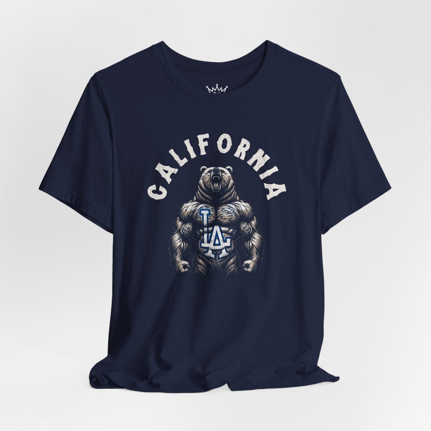 California Bear LA Tee – Bold California Baseball Graphic Shirt