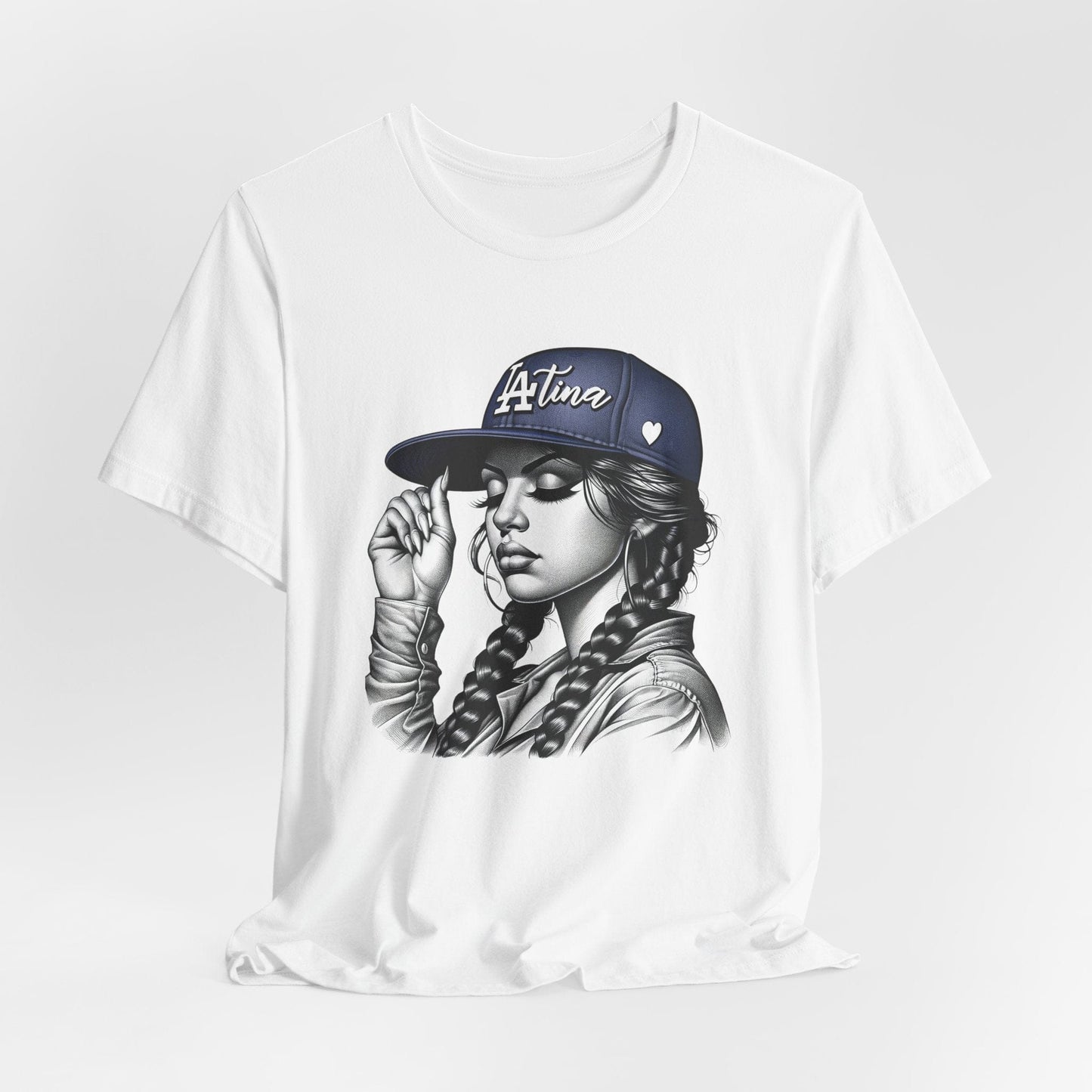 Latina LA Street Style T-Shirt – LAtina Art Graphic Tee for LA Culture & West Coast Style