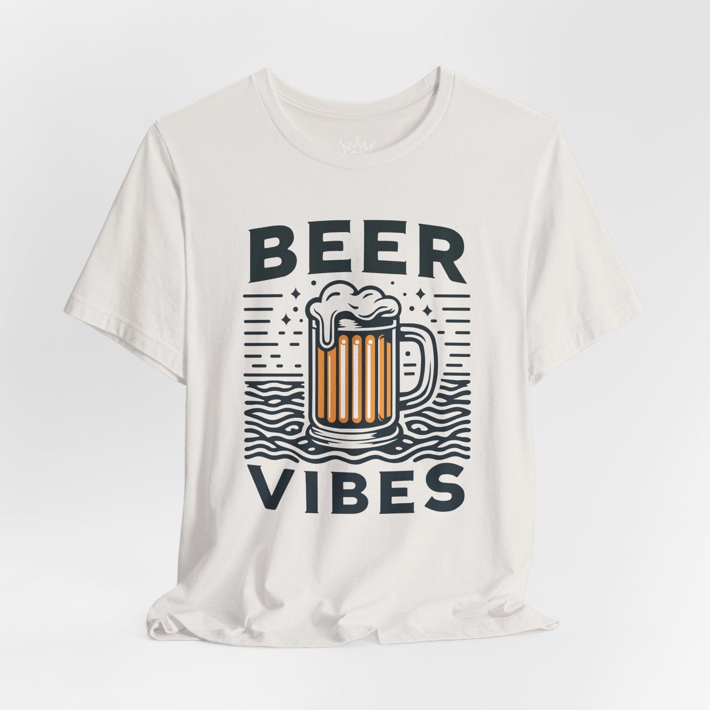Beer Vibes Tee – Retro Beer Mug Graphic Shirt for Chill Beer Lovers (Unisex)