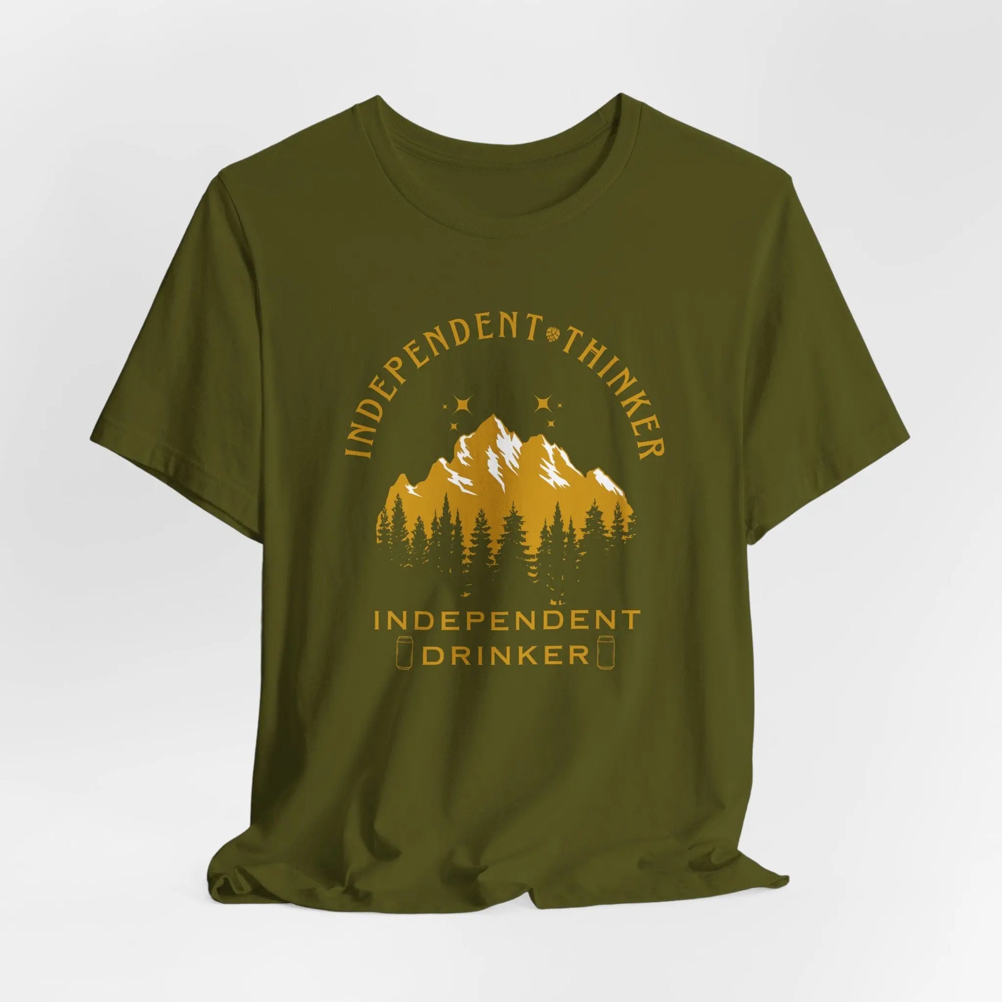 Independent Thinker Drinker Tee – Craft Beer Graphic Shirt, Unisex Streetwear Vibes Printify
