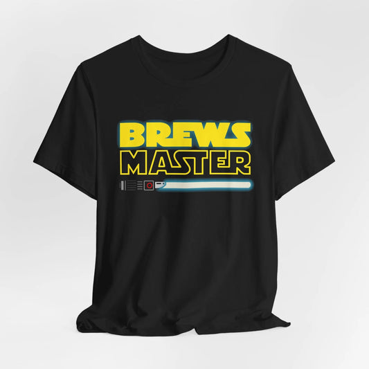 Brews Master T-Shirt – Beer Jedi Graphic Tee, Funny Drinking Shirt, Unisex Streetwear Printify