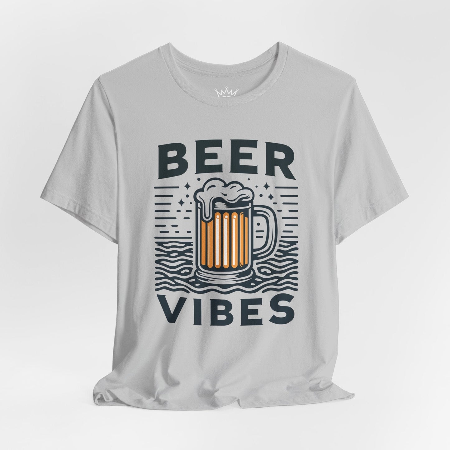 Beer Vibes Tee – Retro Beer Mug Graphic Shirt for Chill Beer Lovers (Unisex)
