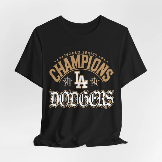 2024 Dodgers World Series Champions T-Shirt – LA Pride, Unisex Graphic Tee Printify