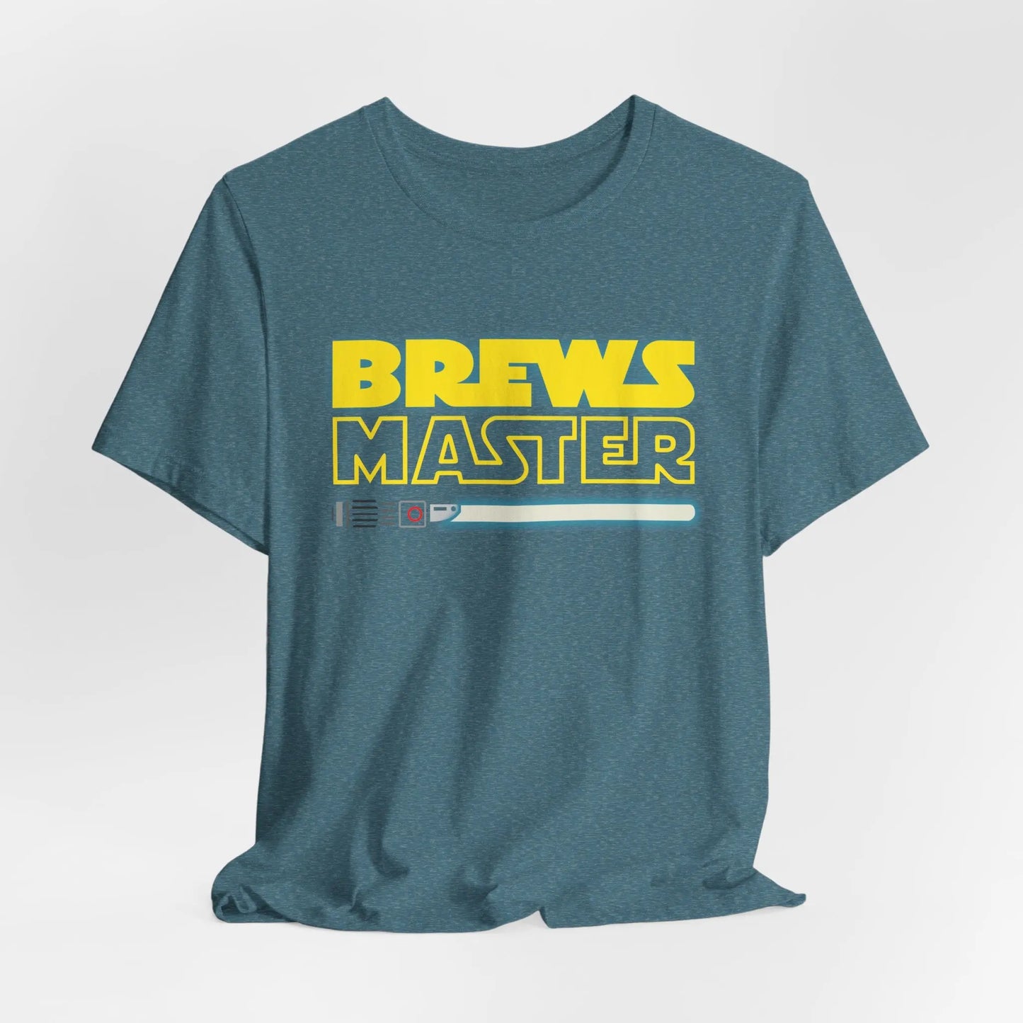Brews Master T-Shirt – Beer Jedi Graphic Tee, Funny Drinking Shirt, Unisex Streetwear Printify