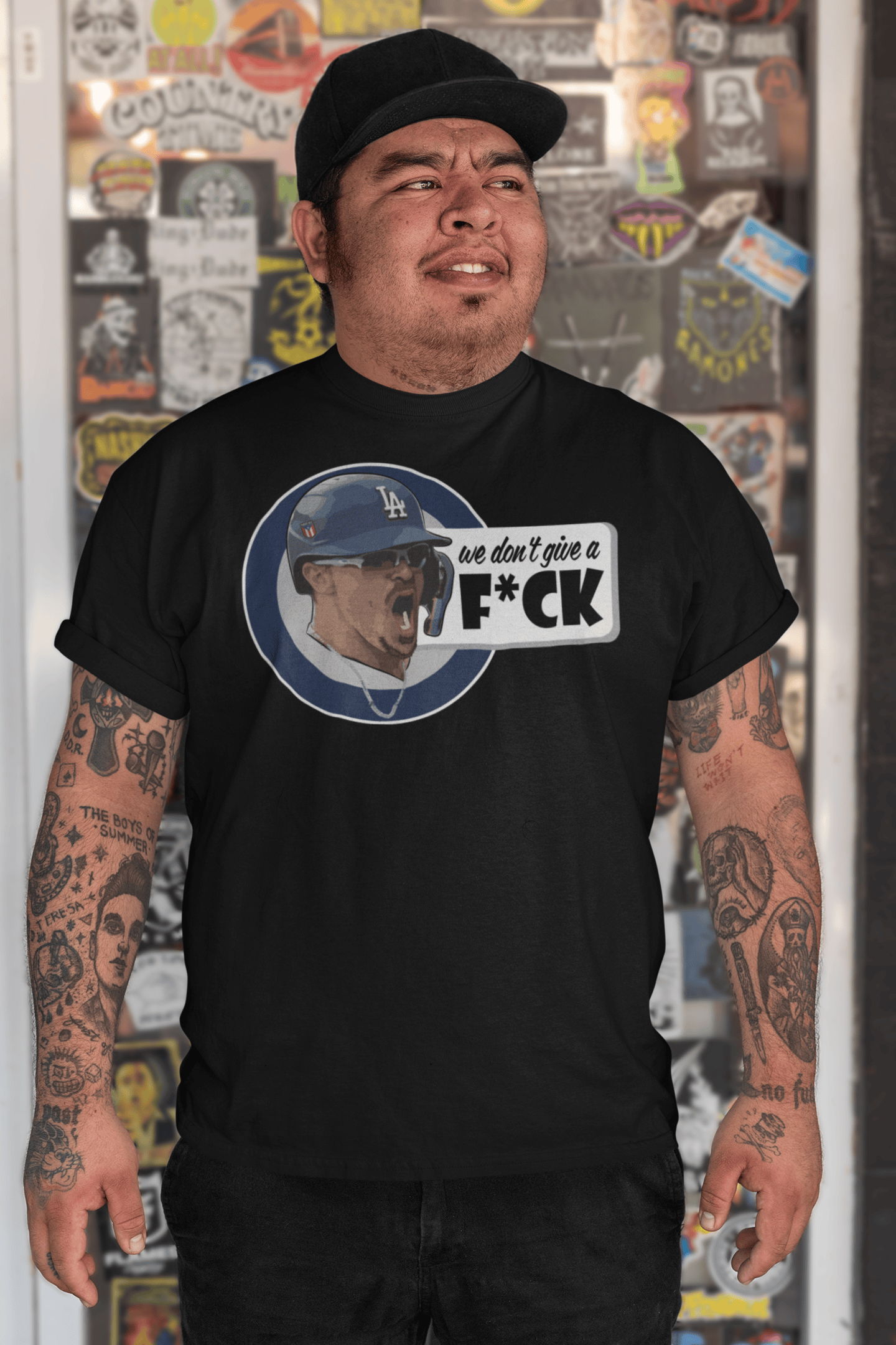 LA Attitude Tee – Savage Baseball Fan Shirt, Bold Trash Talk Los Angeles Tee