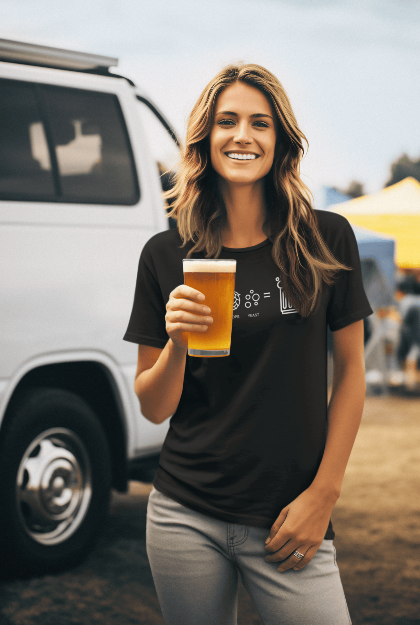 Brewers Formula T-Shirt – Beer Ingredient Tee for Homebrewers & Craft Beer Fans