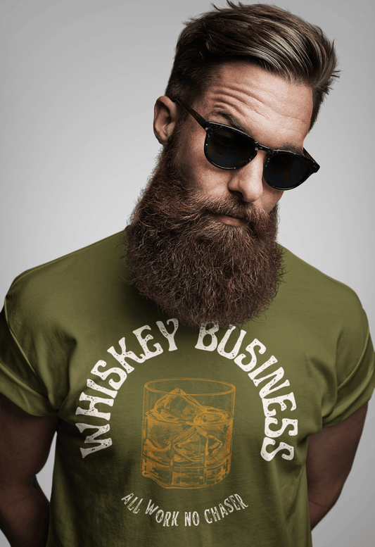 Whiskey Business T-Shirt – Funny Whiskey Lover Tee, Bourbon & Scotch Gift Shirt