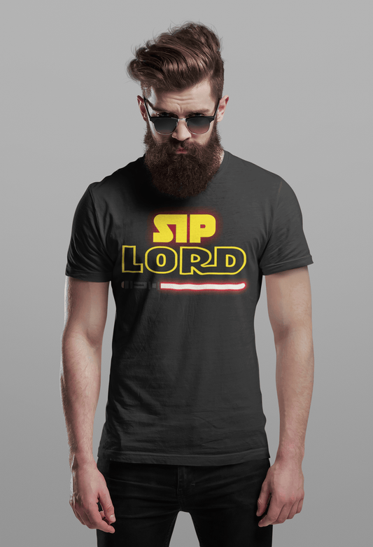 Sip Lord T-Shirt – Funny Galactic Drinking Tee for Beer & Sci-Fi Fans