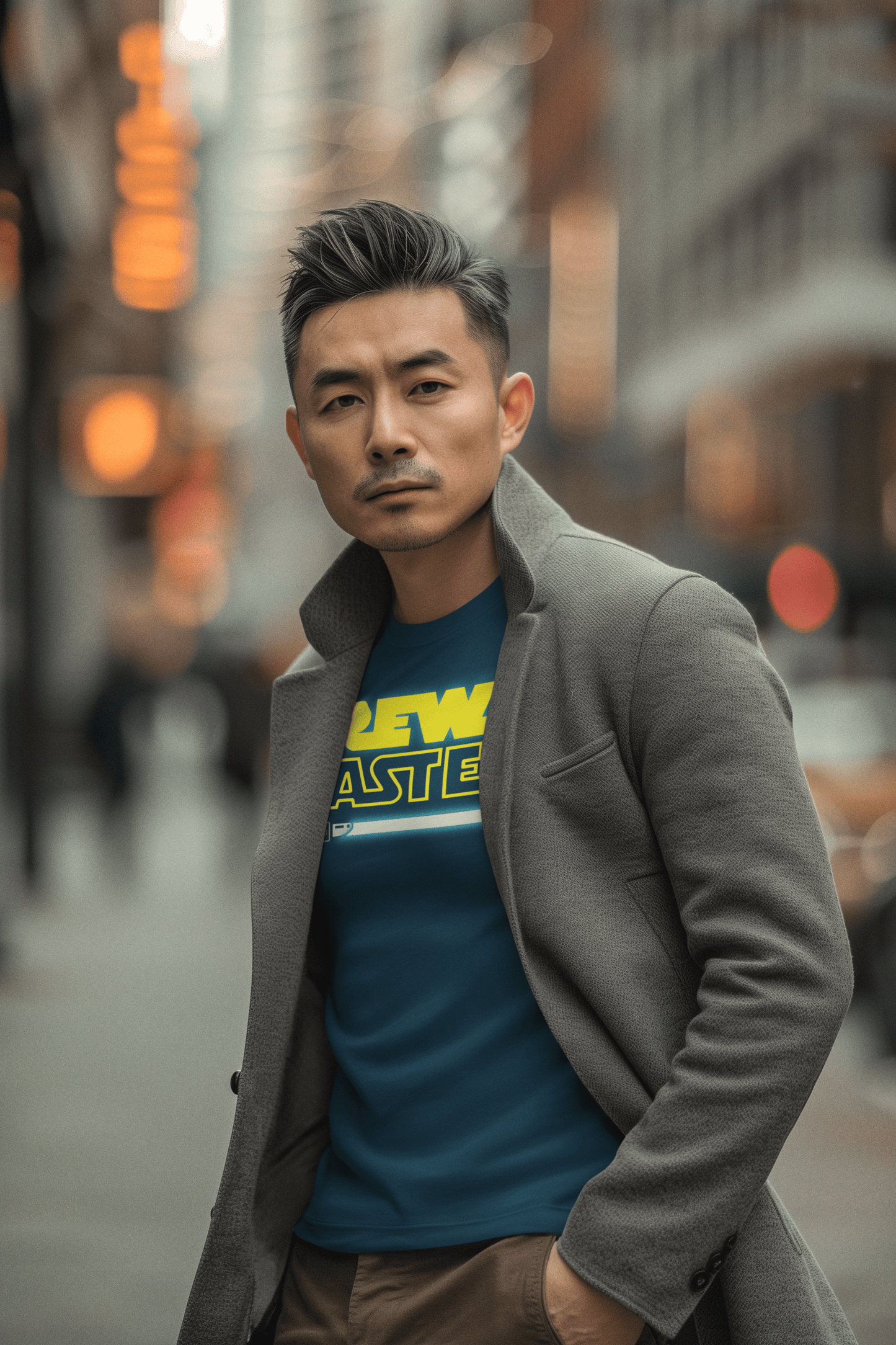 Brews Master T-Shirt – Funny Galactic Beer Tee for Sci-Fi Fans & Craft Drinkers