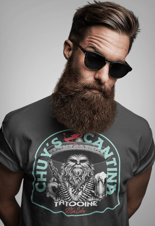 Chuy’s Cantina T-Shirt – Retro Galactic Bar Tee for Star-Themed Beer & Cantina Lovers