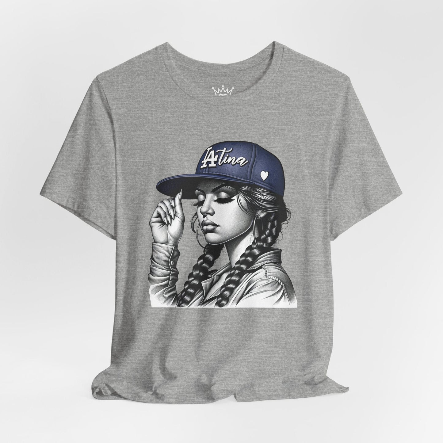 Latina LA Street Style T-Shirt – LAtina Art Graphic Tee for LA Culture & West Coast Style