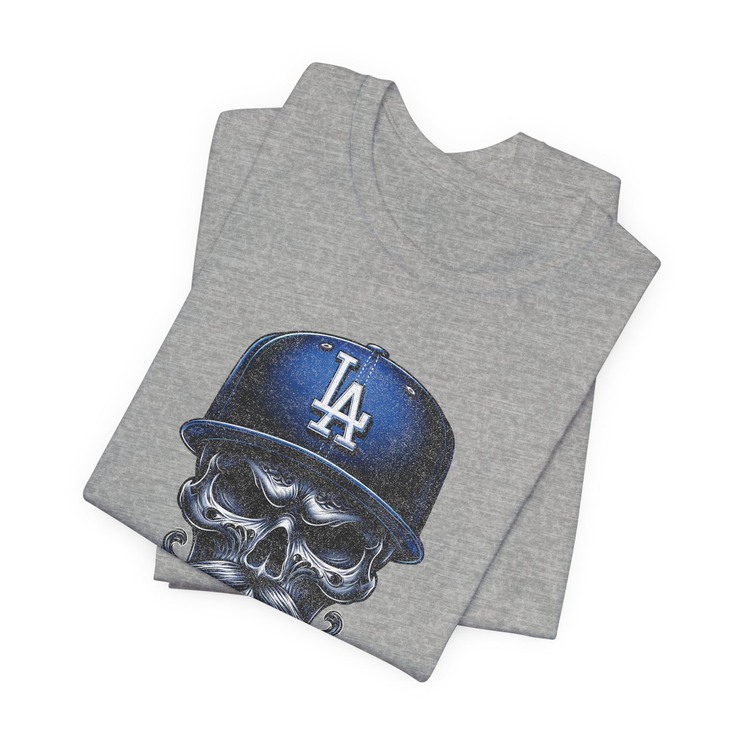 LA Skull Dodgers T-Shirt – Retro Streetwear with West Coast Heat