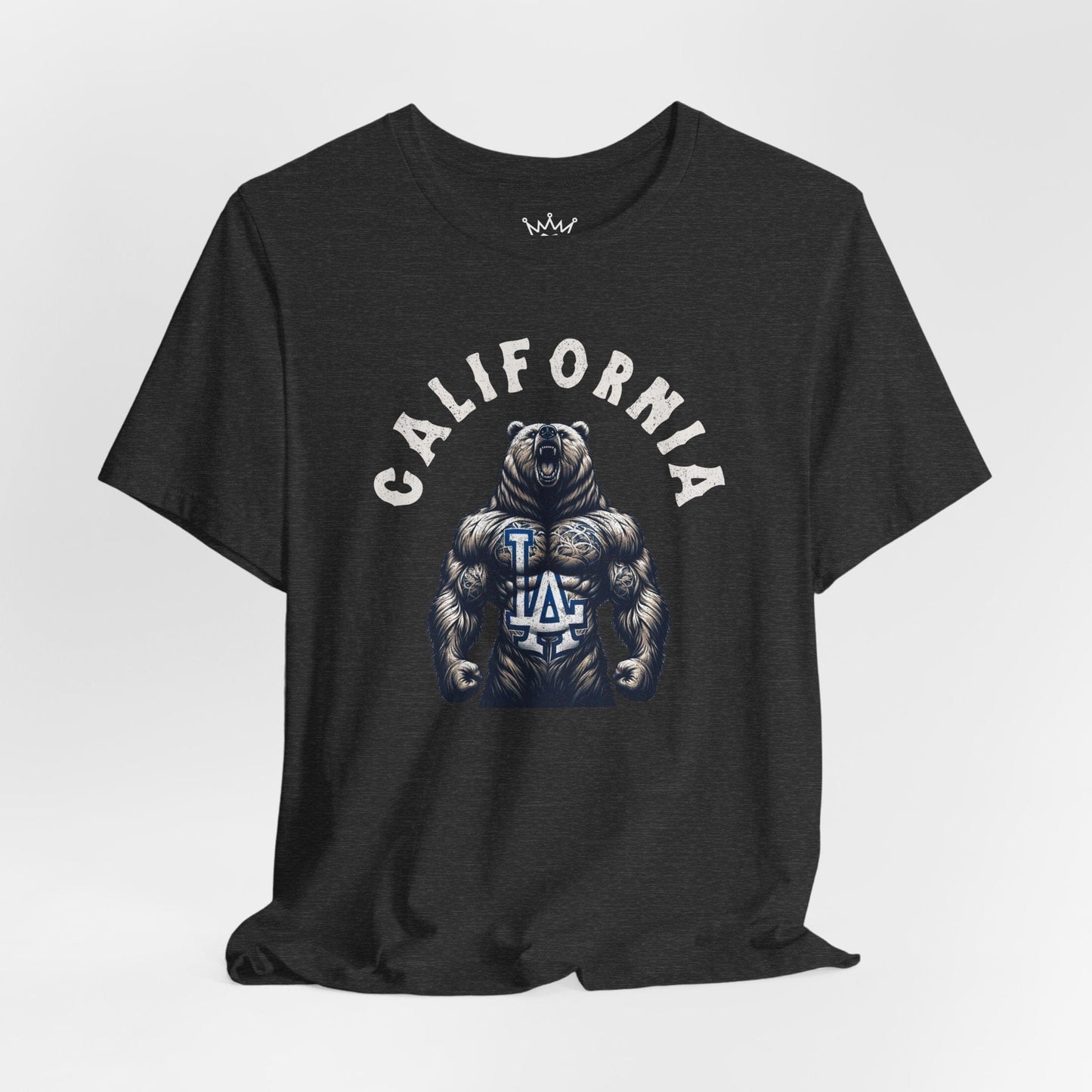 California Bear LA Tee – Bold California Baseball Graphic Shirt